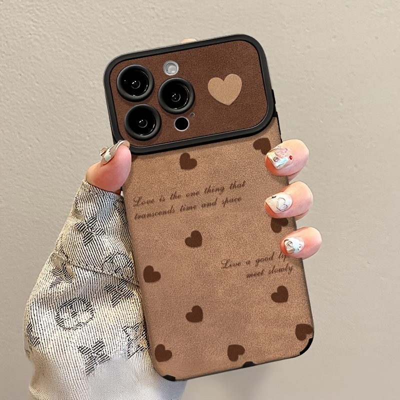 TEMU Чохол для телефону: Чохол для телефону, підходить для iPhone 18 17 16 15 14 13 12 11 Pro XS XR XSMAX Plus , модний жіночий чохол для телефону,
