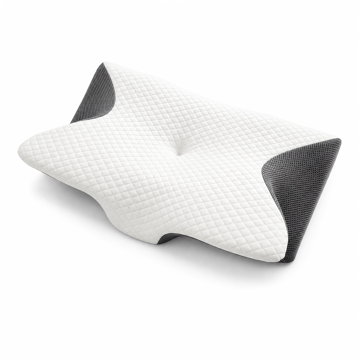 Image of 1pc Cervical Pillow Pillow, Contoured Neck Pillows Ergonomic Sleeping Pillow Head Pad For Side Sleepers, Back Stomach Sleepers, Bedding Supplies Gift