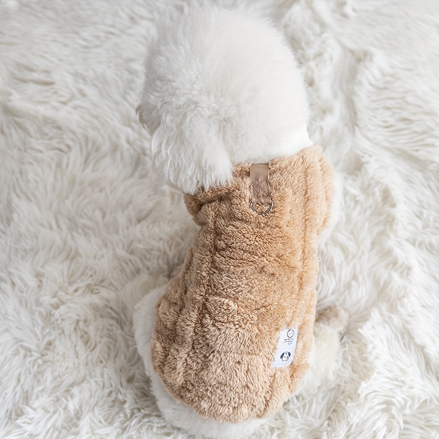 TEMU Autumn And Winter Cat Sweater Warm And Cold-proof Clothes