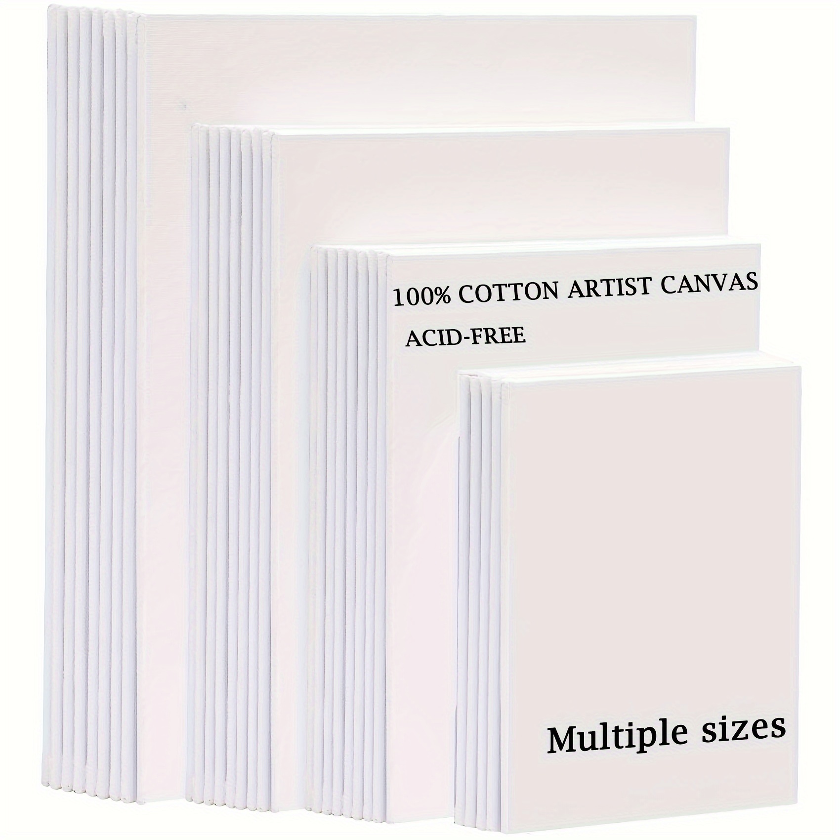 

5pcs Painting Canvas Panel, Canvas Board For Painting, Art Supplies