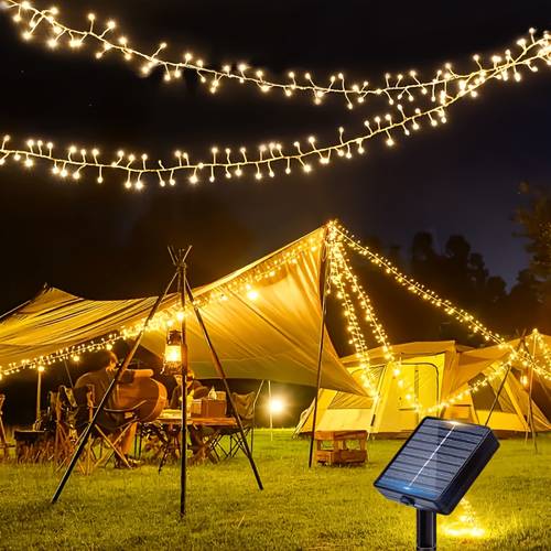1 buc. lumini solare led tip artificii, șir de lumini led, șir de lumini artificii, șir de lumini zână, decorațiuni de exterior pentru grădină și curte, șir de lumini multicolor pentru crăciun, halloween, ziua independenței, lumini decorative de sărbători, iluminat pentru petreceri, șir de lumini decorative de sărbători