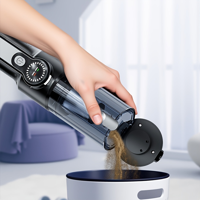 car wireless handheld vacuum cleaner with strong suction lightweight and portable usb charged with led lighting and the abs body is suitable for home and car cleaning car vacuum cleaner Product details 7