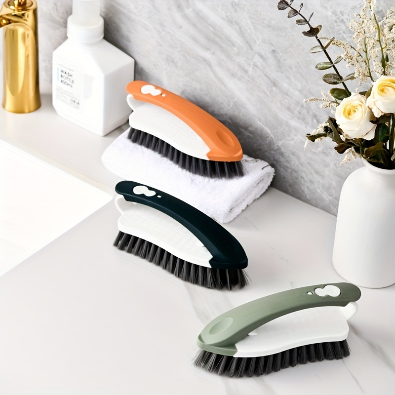 

1pc Multifunctional Household Plastic Scrub Brush For Laundry, Wash Basin, Shoes, Clothes Board Cleaning - Brush For Outdoor, Bathroom, Toilet, Kitchen Use Without Electricity