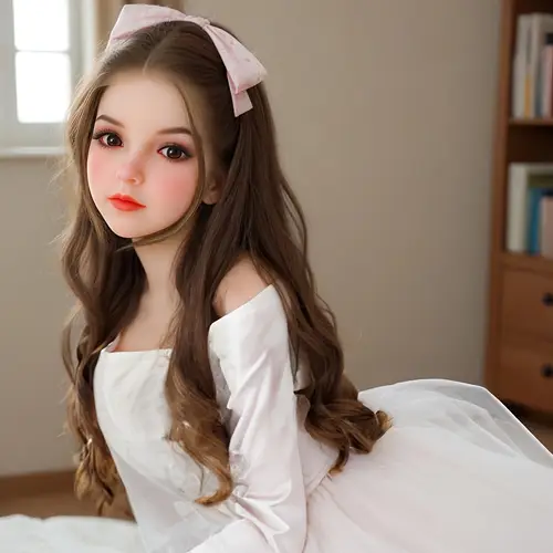 28 35 4 poseable doll with flexible tpe body random head wig collectible interactive toy excludes clothes