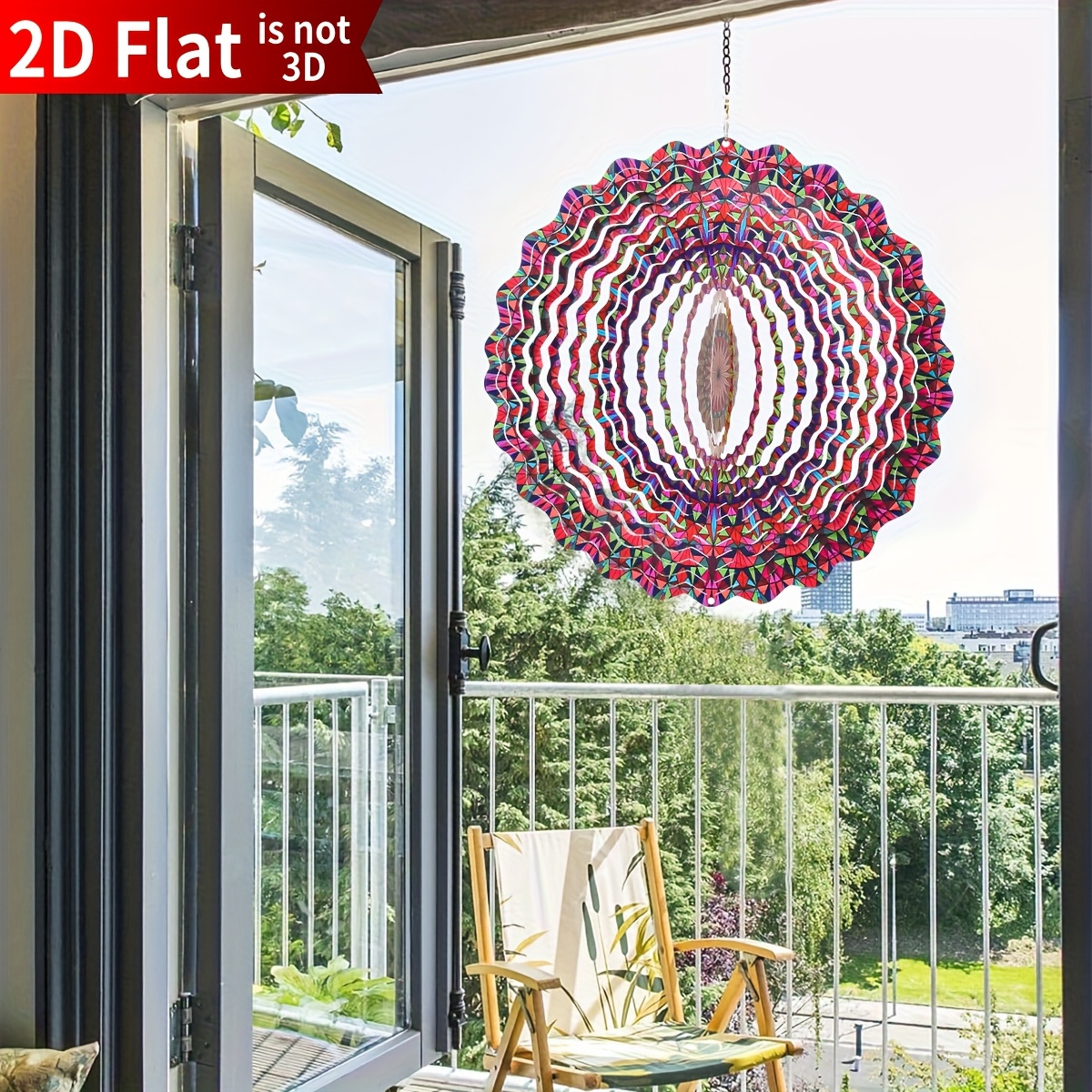 2d flat 2d flat irregular geometry mandala suspension wind