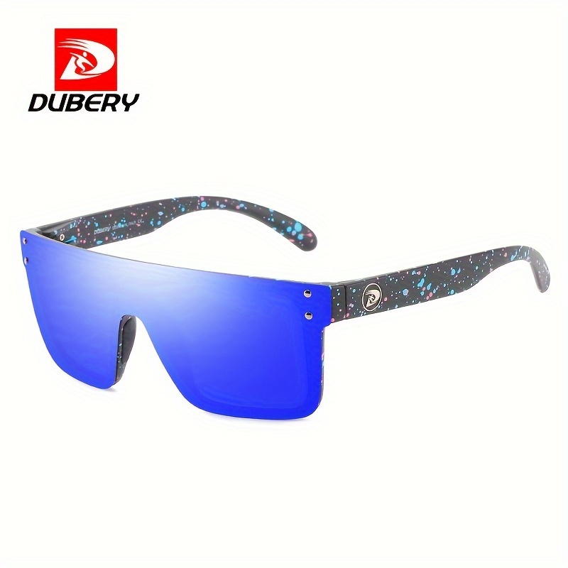 Dubery Vintage Cool Rimless Oversize Frame One Piece Goggles Flt