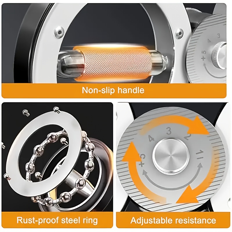 adjustable speed arm household multifunctional character wheel wrist strength exercise gym combat boxing training rotating forearm and grip strength trainer details 2