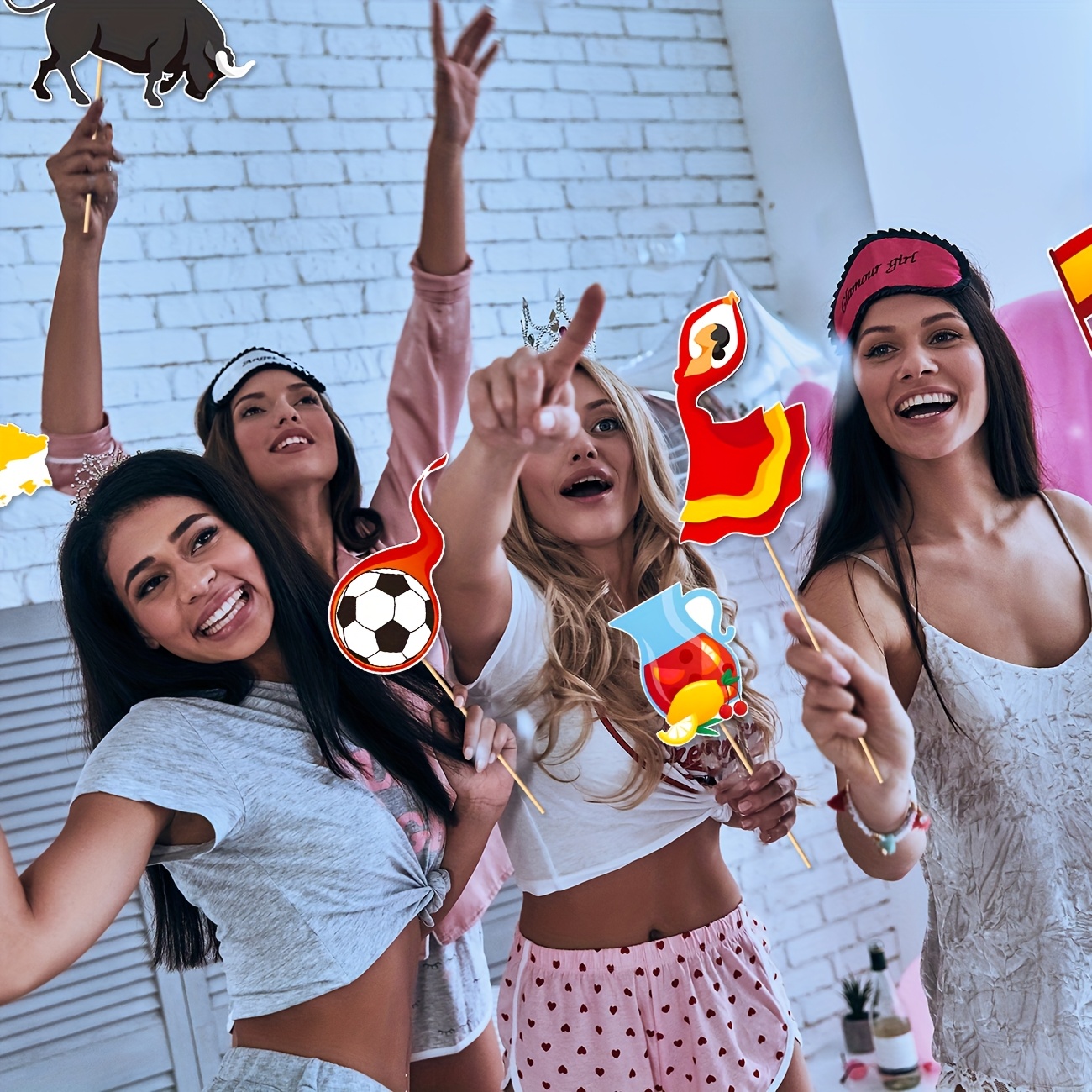 25-teilige Foto-Profi-Requisten - Perfekt Für Party-Fotos