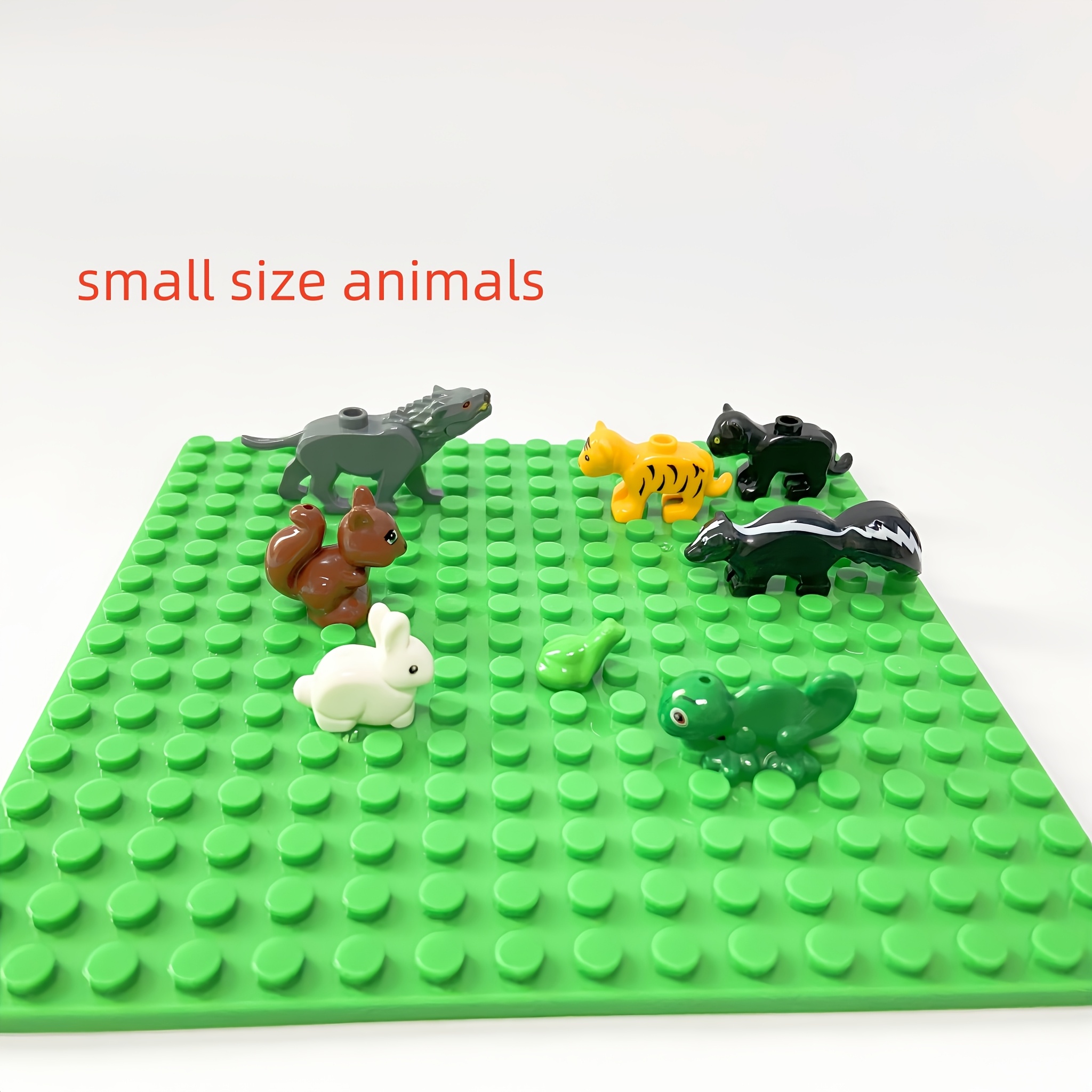 8pcs Forest Animals MOC Building Blocks Set