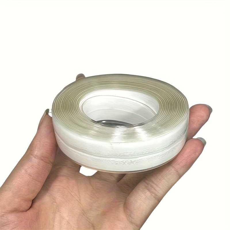 E-shop 1 Rolle transparentes, wasserdichtes PVC-Dichtungsband – ein hochhaftendes, einfach anzubringendes Dichtungsband, geeignet für