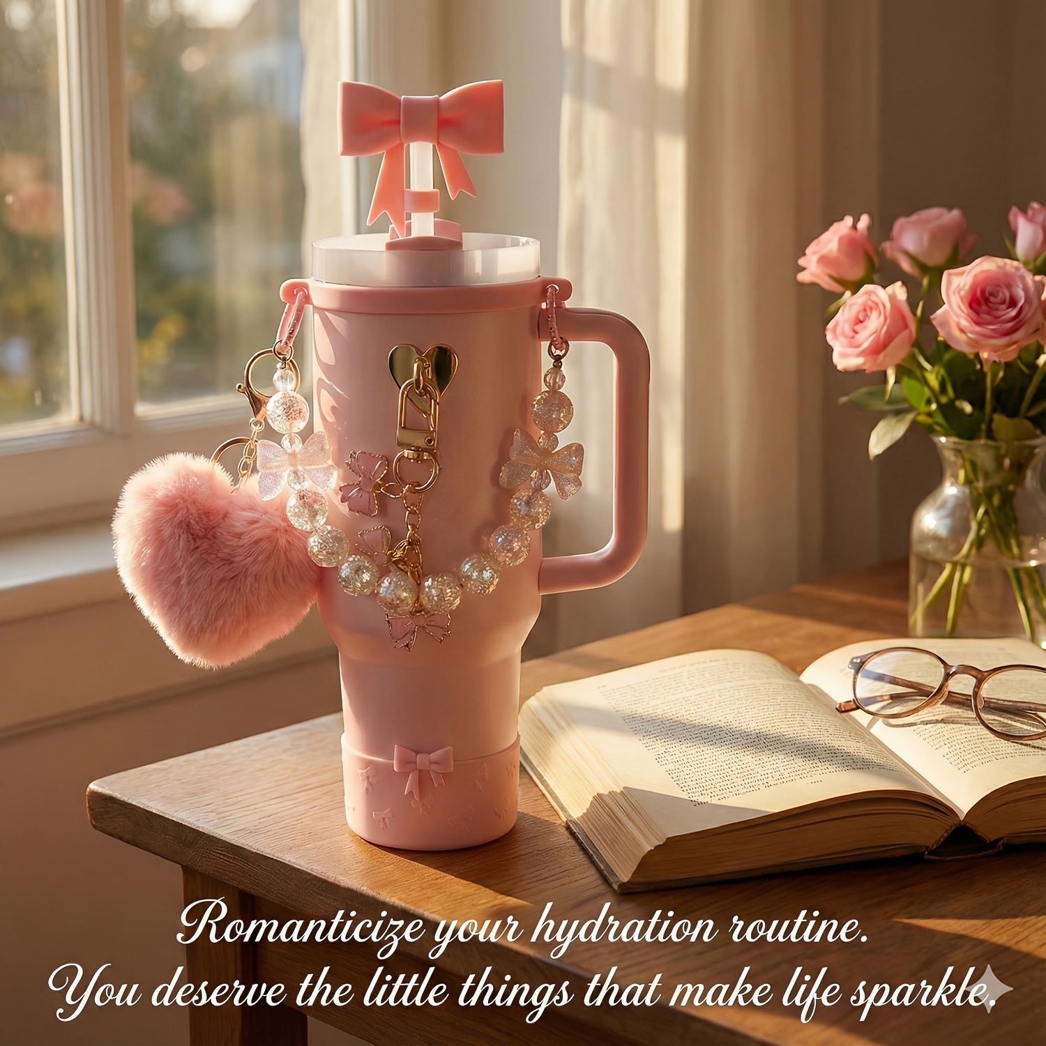 Fluttershy いちごミルクお嬢様 ダイヤカスタム 保護ケース付 現品 9pcs bow accessories set 40oz 30oz tumbler pearl - Temu Mauritius