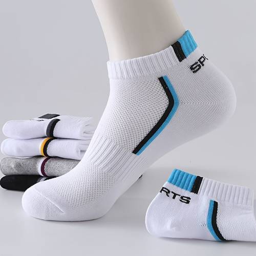 5 pairs of socks for men mens ankle socks soft and comfortable breathable socks