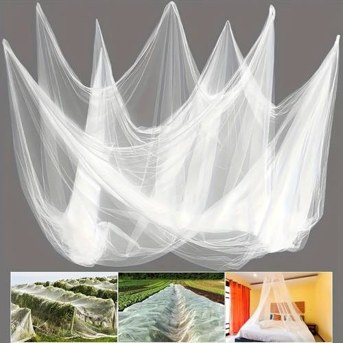 33x33ft heavy duty mosquito net for patio garden porch black insect netting with adjustable drawstring protection from mosquitoes birds flies fits 2 people ideal for outdoor dining holiday mosquito repellent outdoor durable mesh material