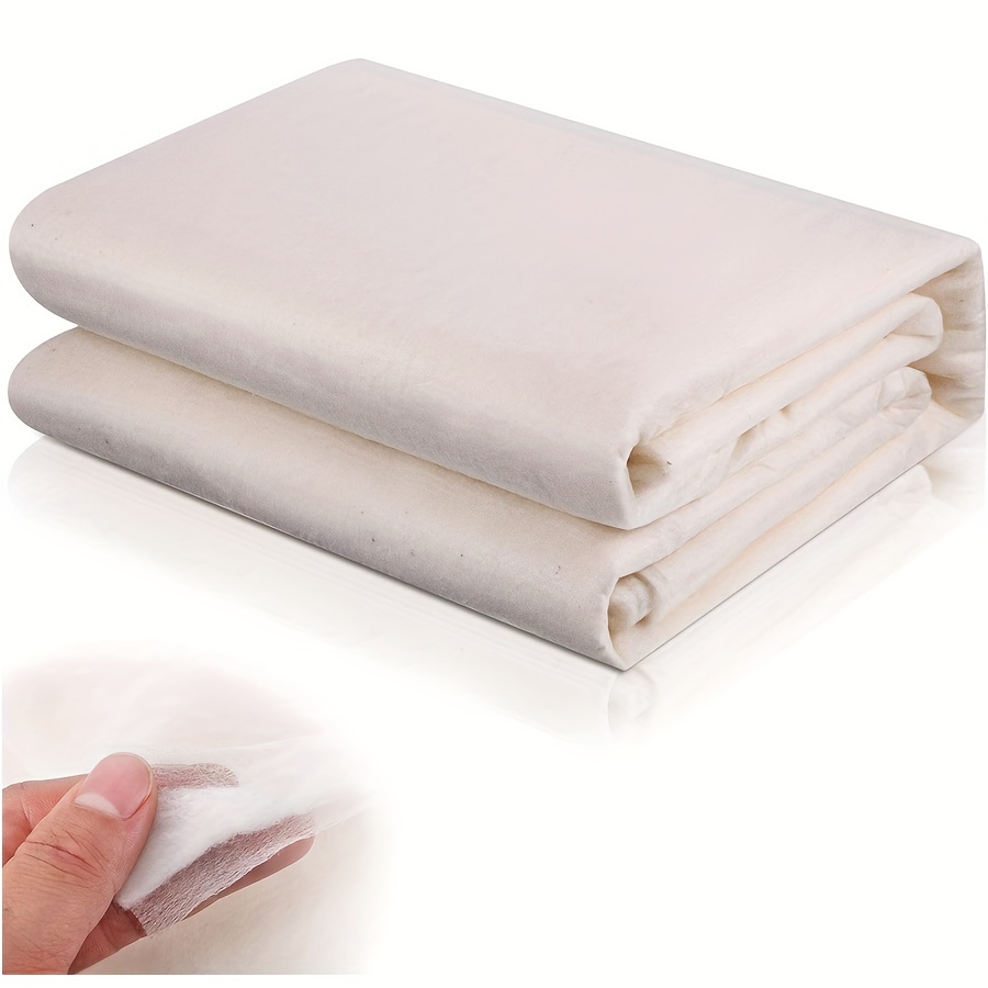 

1pc Fluffy Natural Cotton Batting, Double Sided Non-woven Warm Sewing Batting Cotton Quilt Batting For Quilt Wearable Craft, 78.7 X 118 Inch/3 X 1.5 M