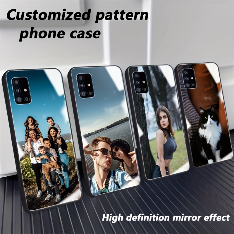 

Photo Pattern Customized Mobile Phone Case, Acrylic Mirror Feel, High Definition, Black Soft Edge, Suitable For Samsung Galaxy A71/51/5g/uw/quantum/31