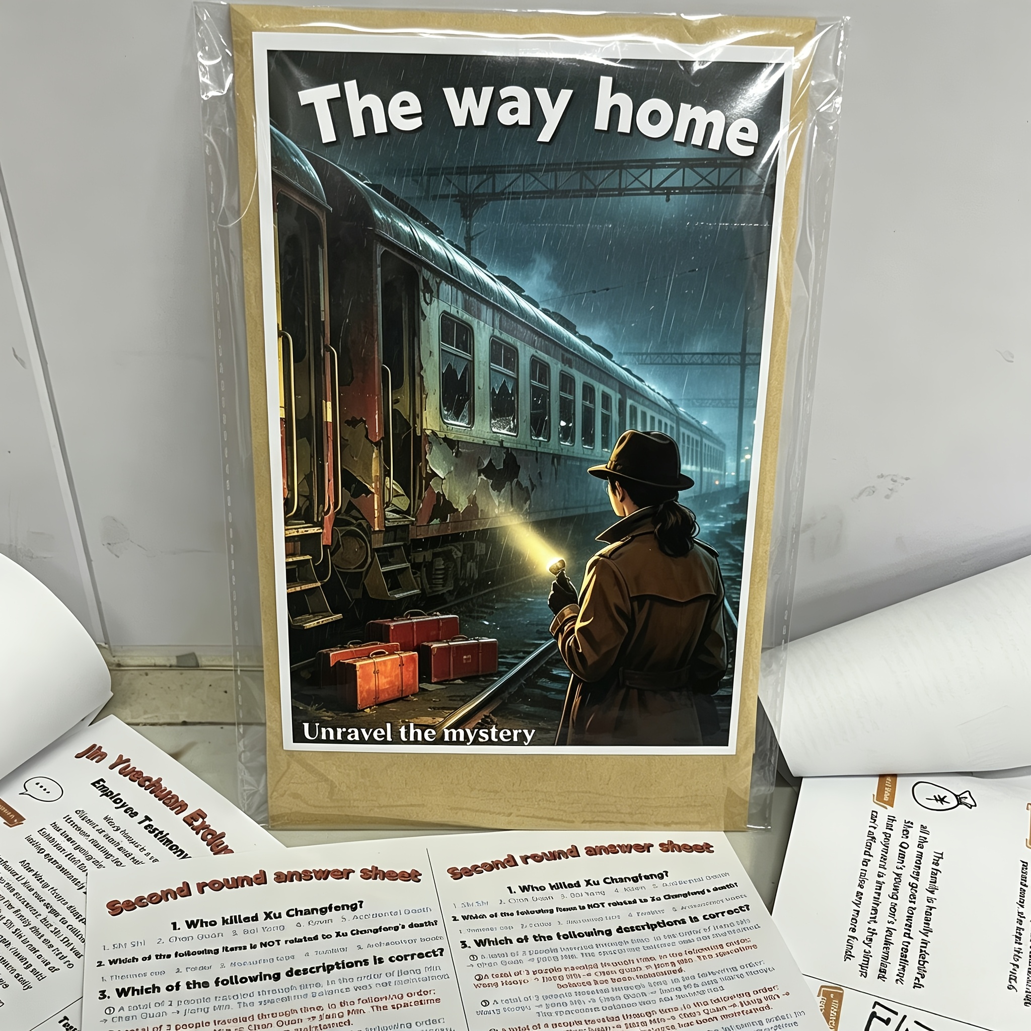 Unsolved Puzzle: The Road Home Mystery Experience Game