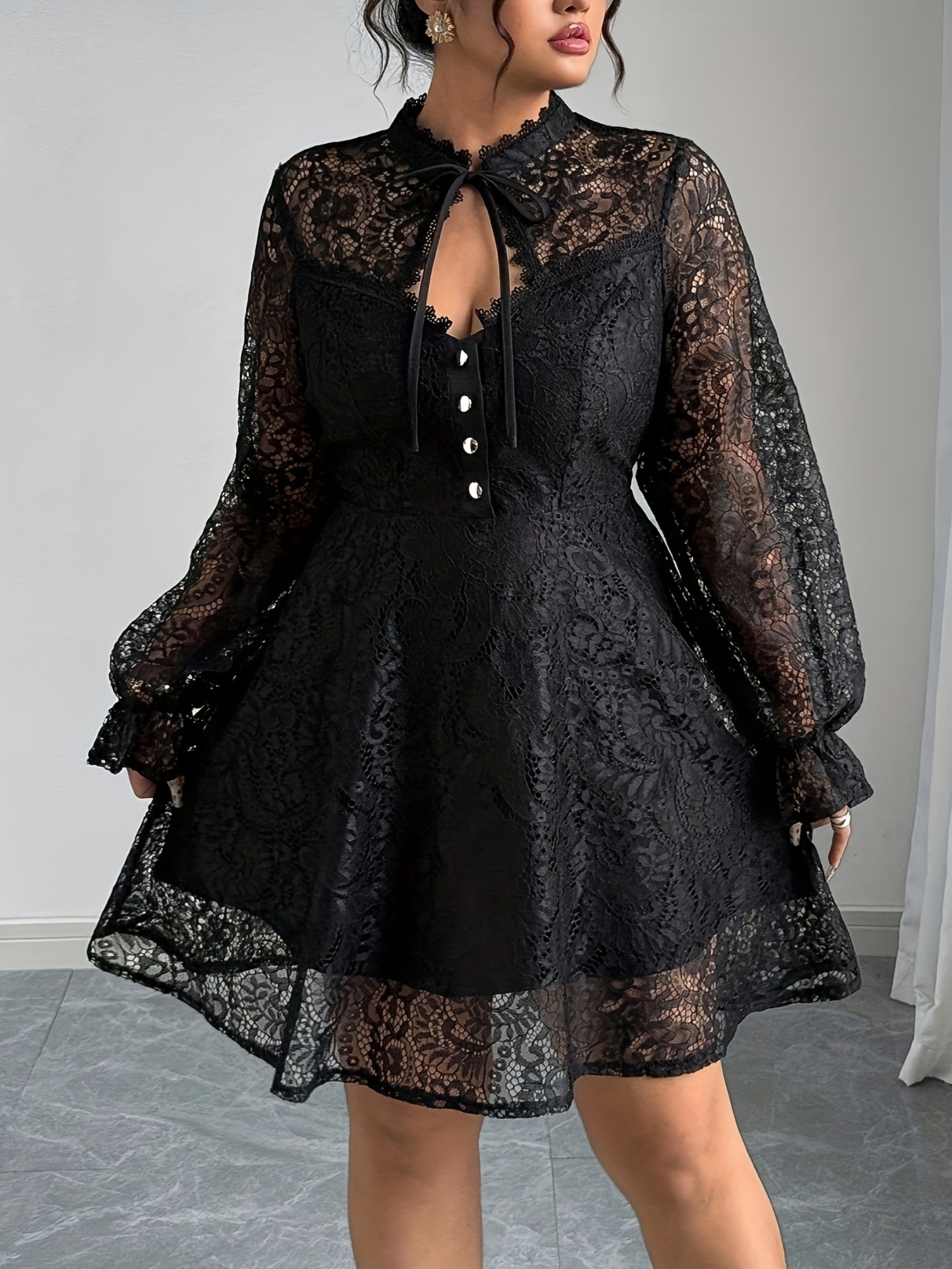 plus size plus size plus size womens elegant french style - Temu Mauritius