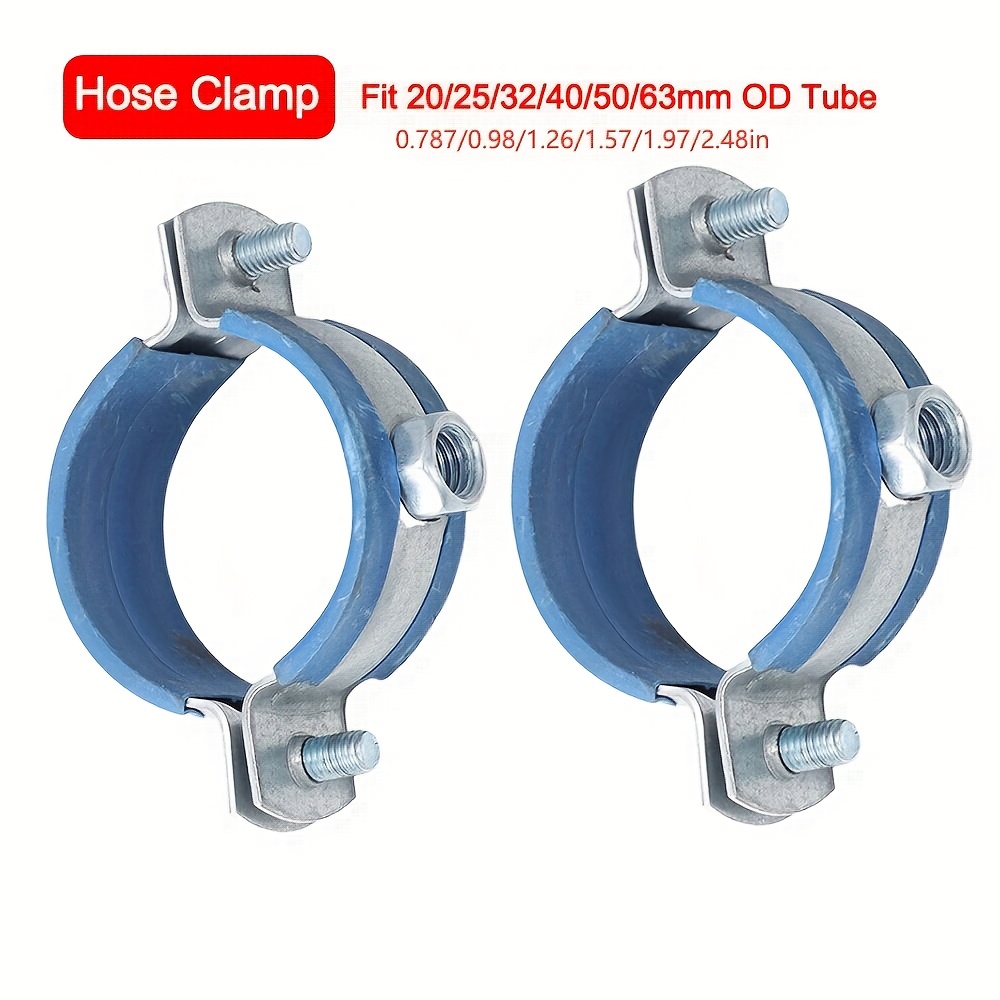 Colliers De Serrage Pour Tuyau 160 Mm - 3 Pièces, Réglables, Montage Mur/plafond