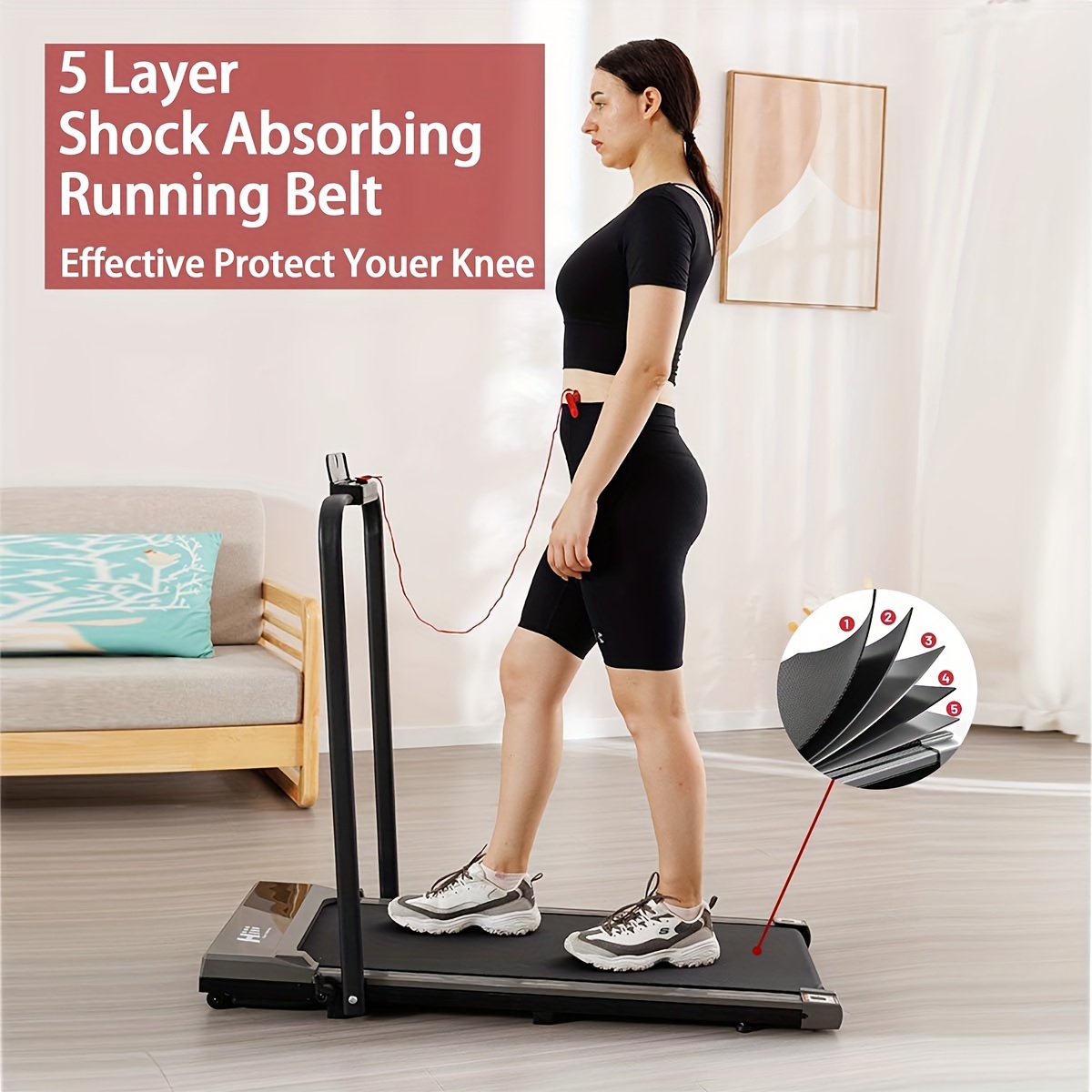 Armrest Walking Machine Metal Black Walking Machine Small - Temu