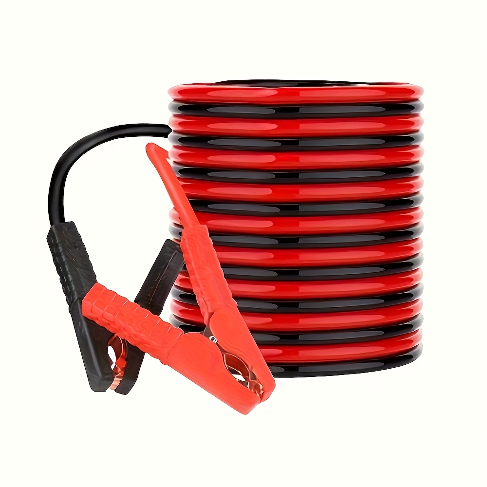 

2000a Heavy-duty Battery Clamps - Red Alligator Clips For Emergency Vehicle Jump Starters, Cable Connectors For Automotive Accessories