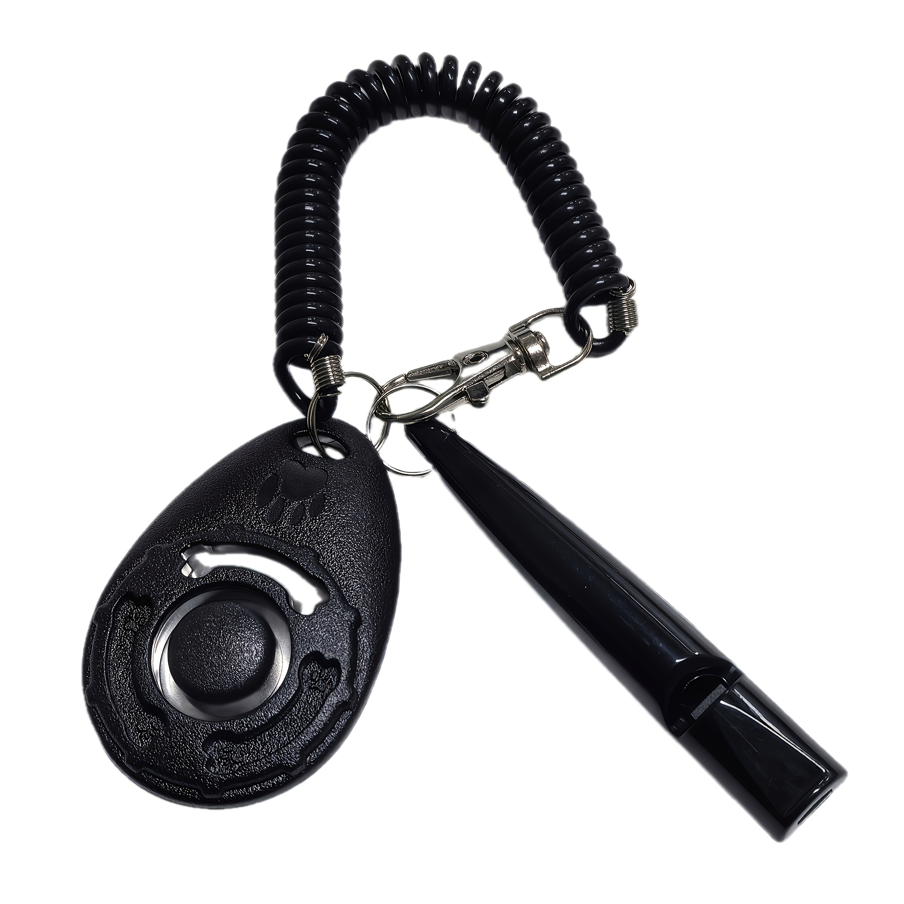 E-shop 2-teiliges Hundetrainings-Clicker- Pfeifen-Set – Hundetrainingswerkzeug für Befehlsübermittlung, Verhaltenskorrektur & positive Verstärkung