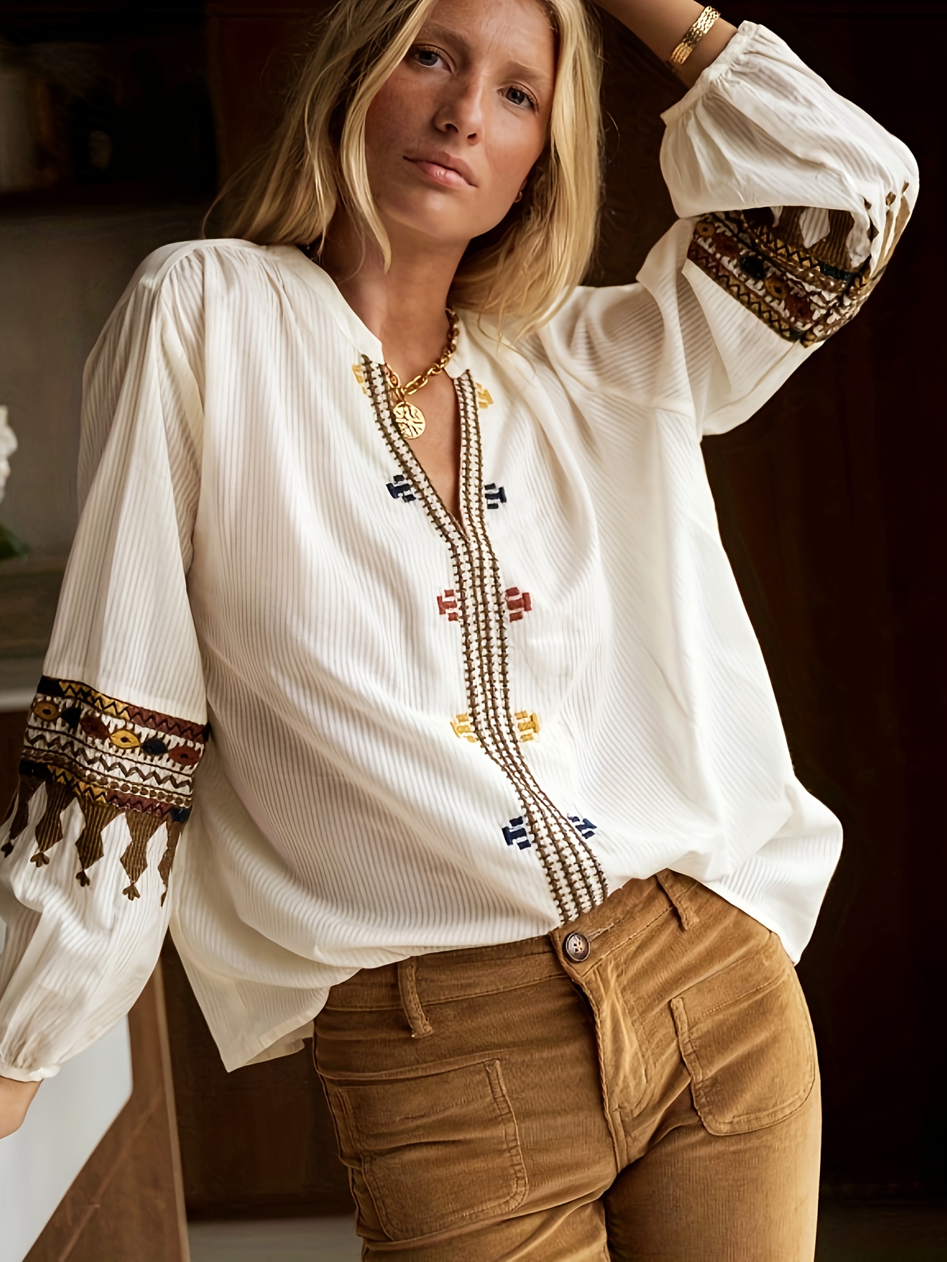 Ropa Blusas Bordadas Con Cinturon Ropa Artesanal Mexicana Outfit