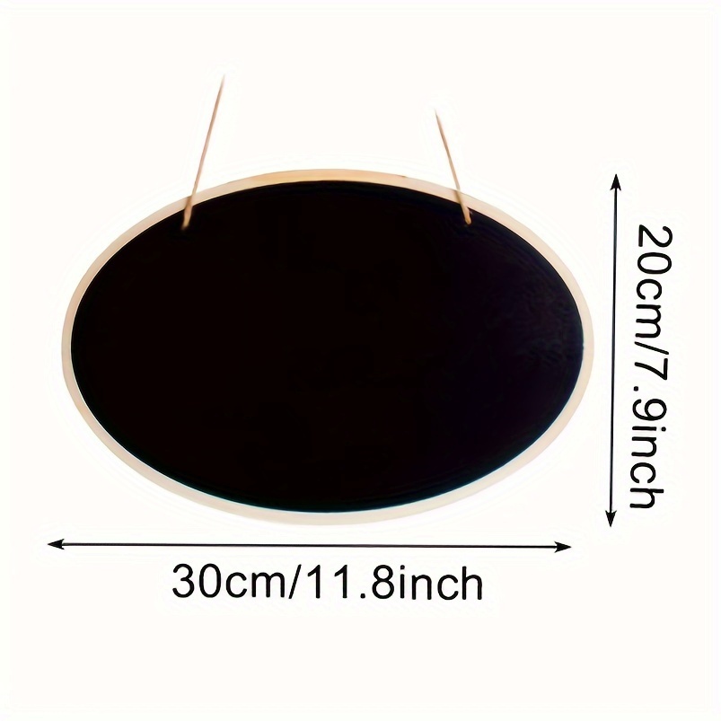 contemporary wooden hanging chalkboard sign 8x12 inches with hanging rope ideal for store promotions wedding displays and home decor wall mountable no power required home decor accessory contemporary signage rope hanging feature