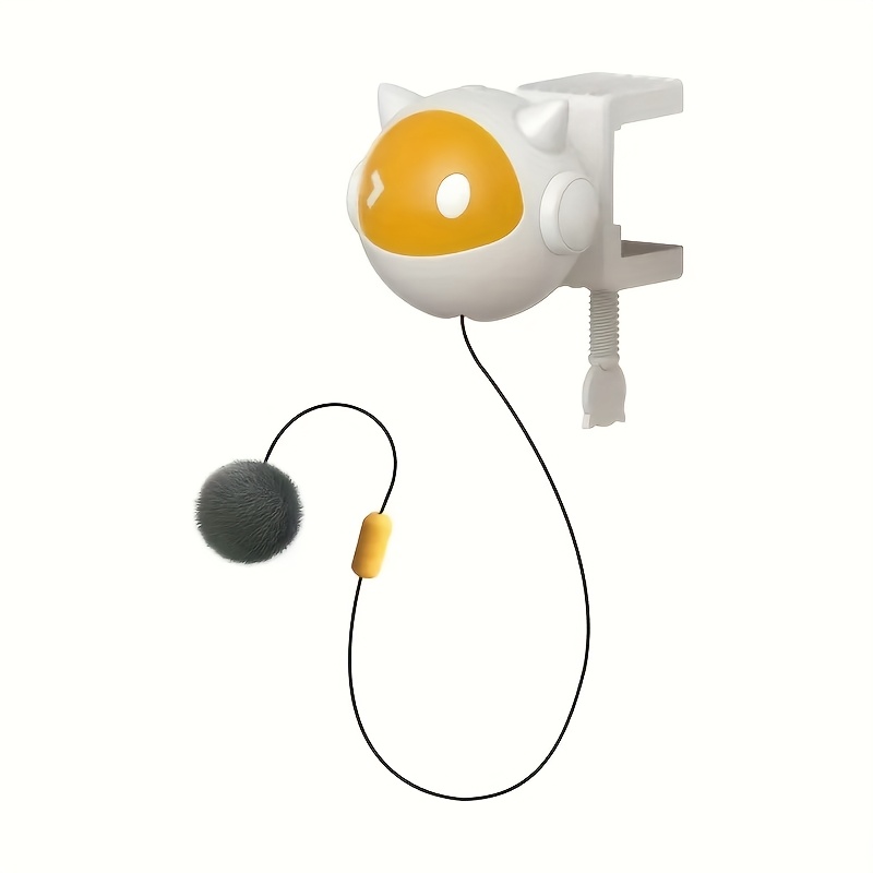 TEMU Cat Teaser Ball, Bite-resistant Self-amusement Cat Toy For Multiple Cats In Family Interaction Training And Boredom , Suitable For Kittens And Adult Cats