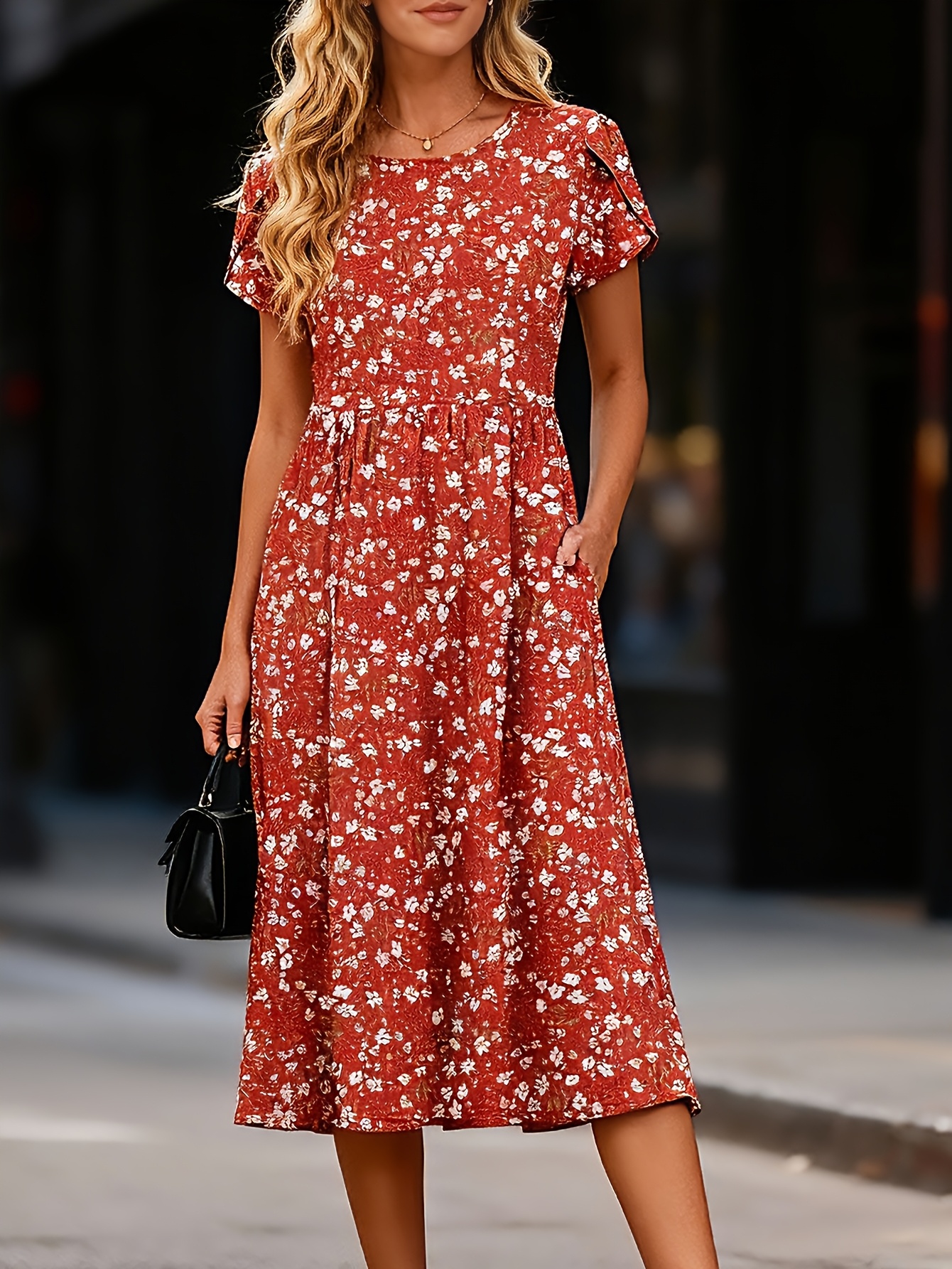 summer blouson dress - Kuwait