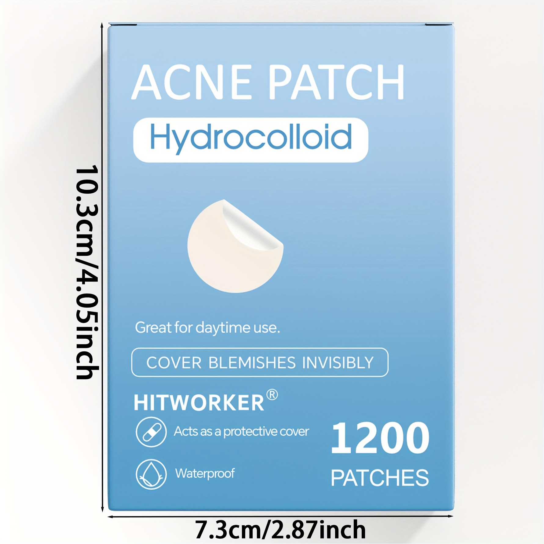 160/640/1200pcs Hydrocolloid Facial Concealer Patches
