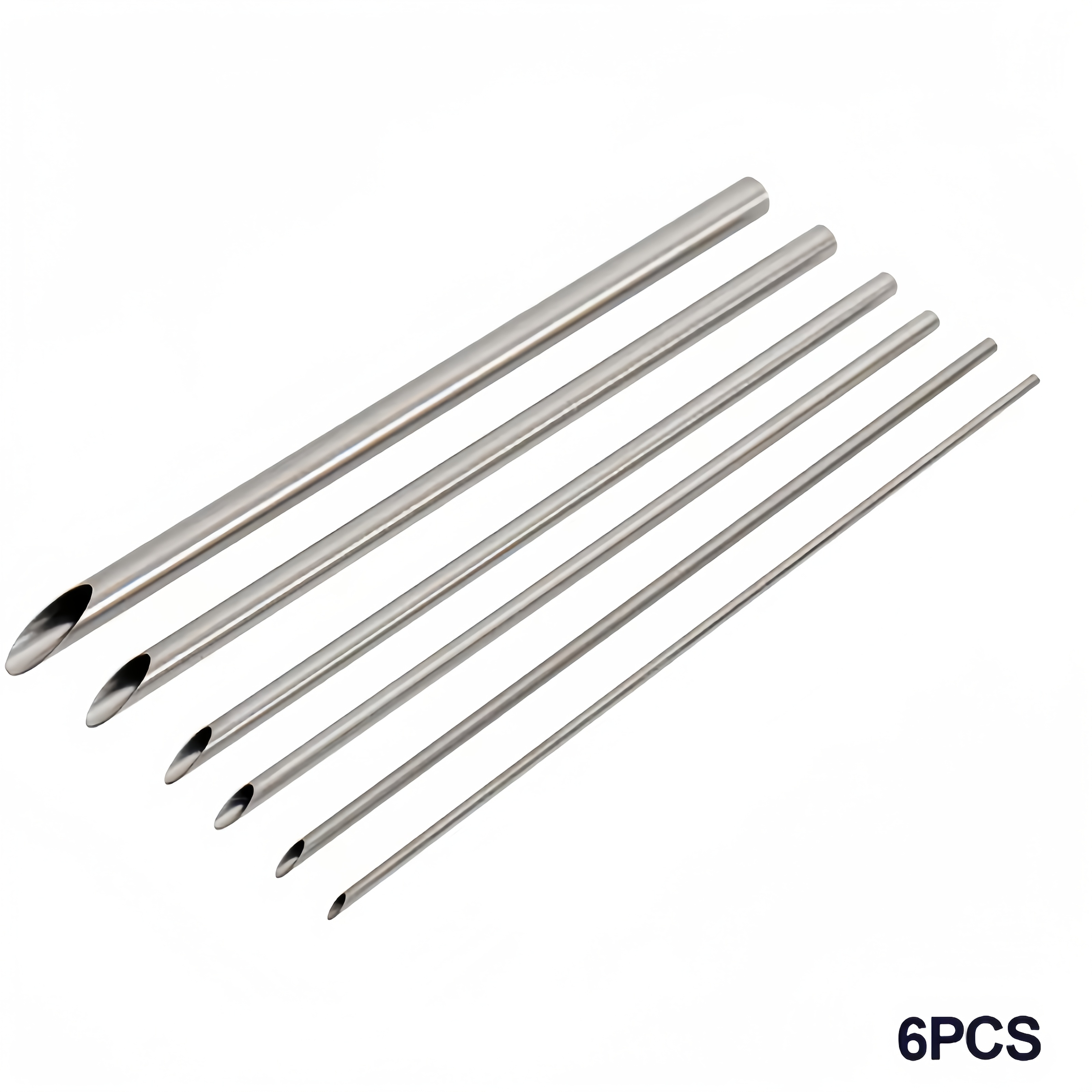 TEMU Jeu de 6 perforatrices en céramique, perforatrice en acier inoxydable, outils de pour sculpture sur , outils de perforation et de pour poterie