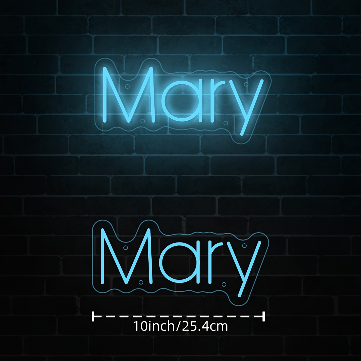 Customized Neon Signs, Private Custom Name LED Signs, Personalized USB Powered Neon Lights, DIY Wedding Party Birthday, Business Name Design Halloween Gift -winter, new year