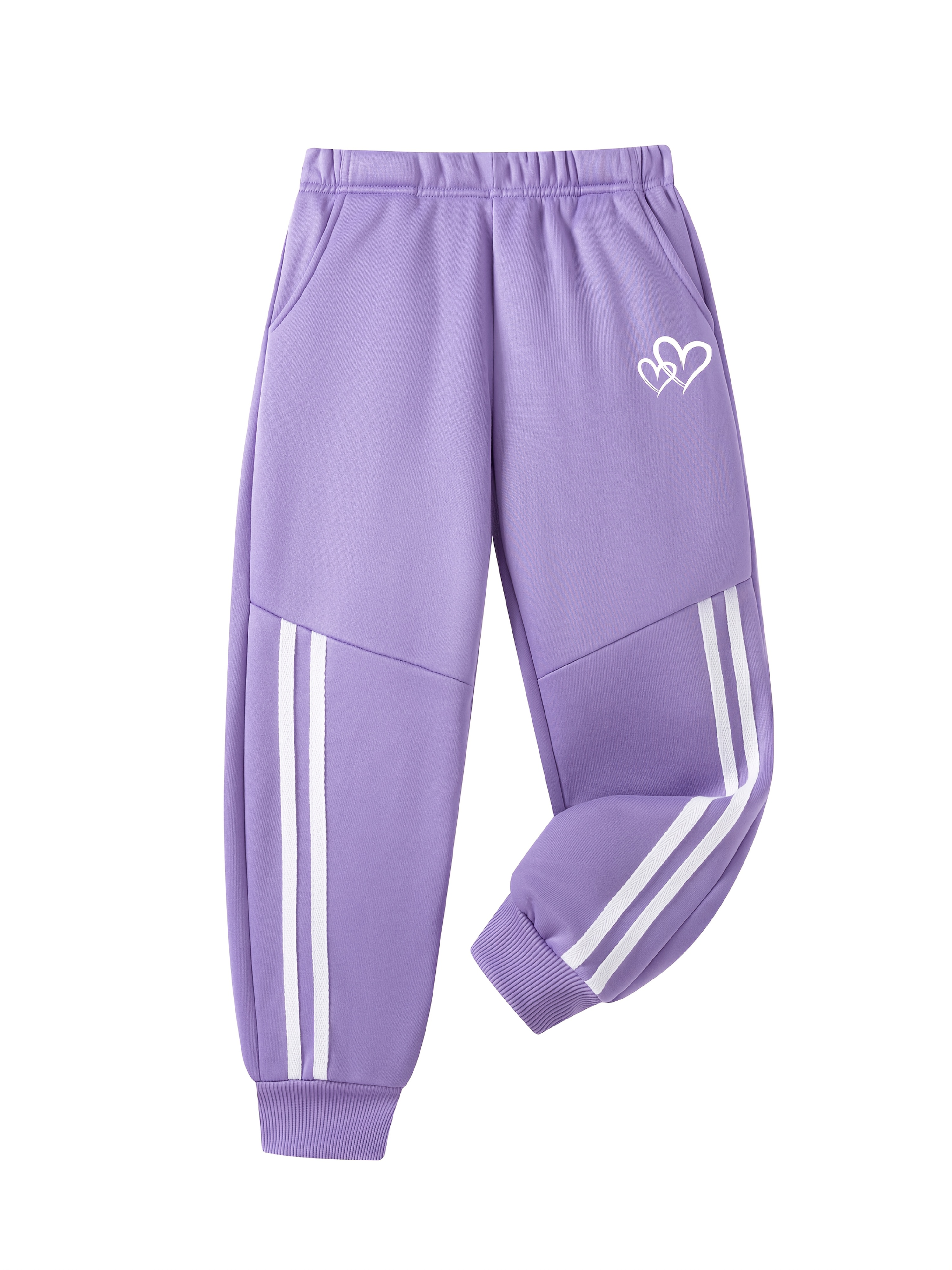 3-Pc Girls' Autumn Winter Jogging Sweatpants Set