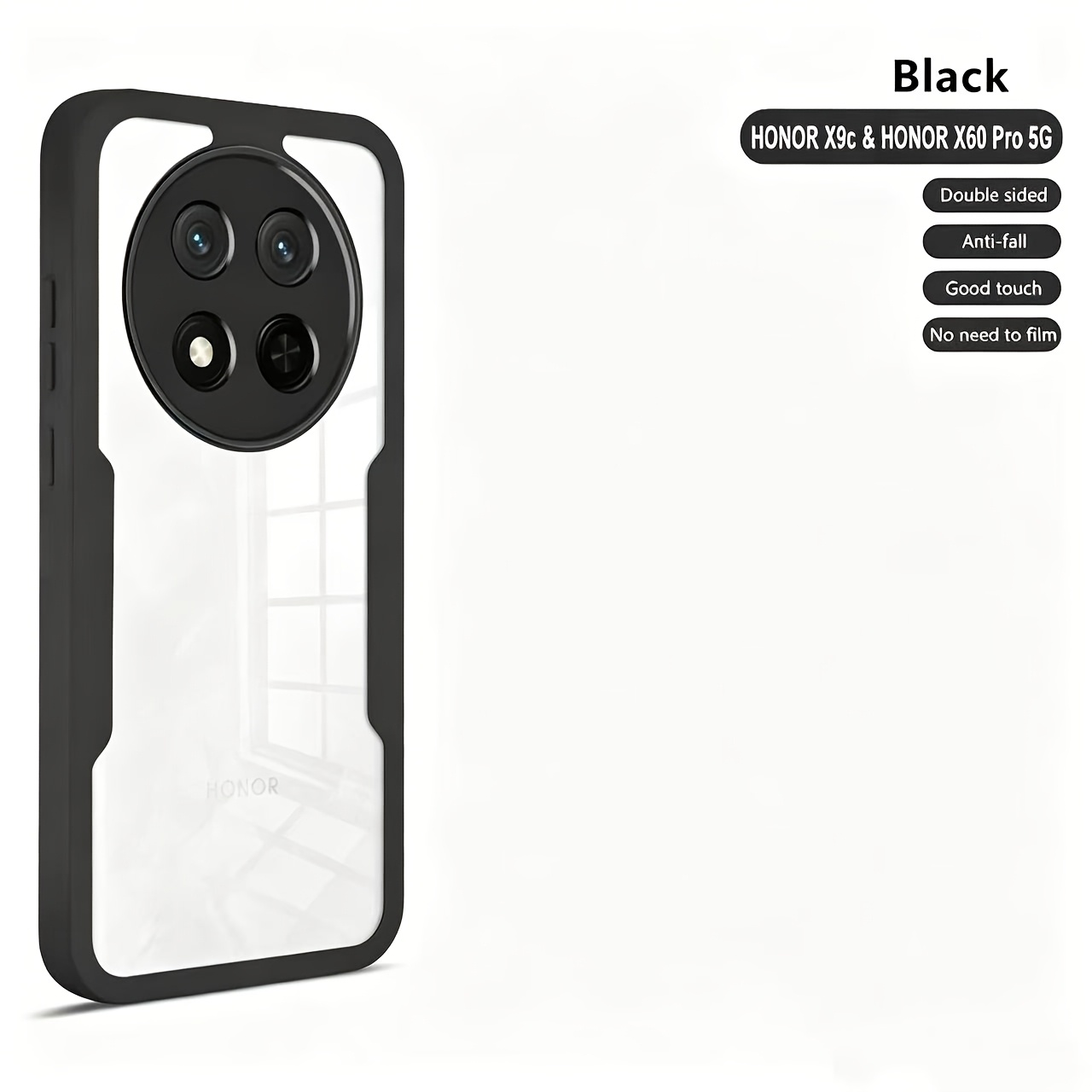 TEMU Custodia per Telefono: Cover 360簞 Frontale+Posteriore per Honor X9C Magic X60P X9D 8 Lite X9B 6 Lite, Bumper Antishock