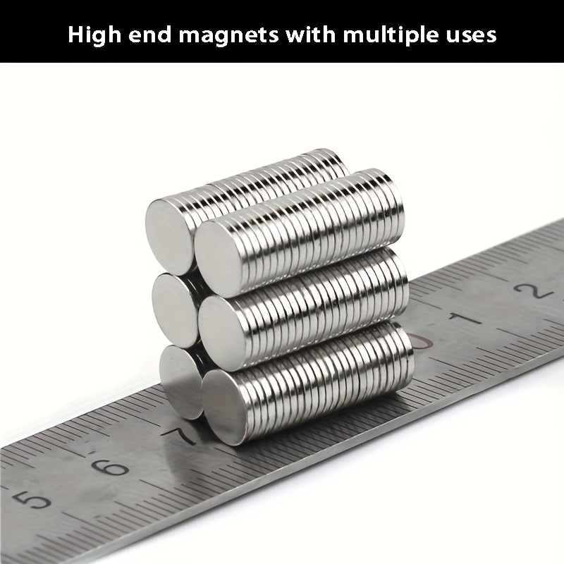 

20/60/100pcs High End Magnet, 8mm Diameter-n35 Magnet, Suitable For Purposes As Home, Office, Toolbox Organization, Etc