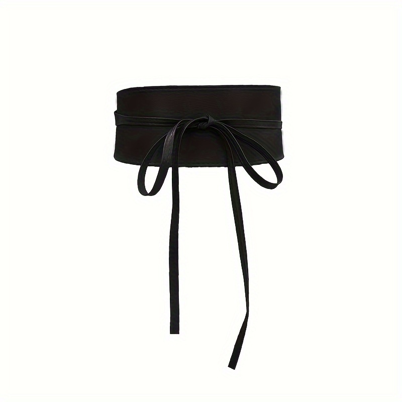 TEMU Bohemian Wide Waist Belt, Spring Summer Dress Accessory
