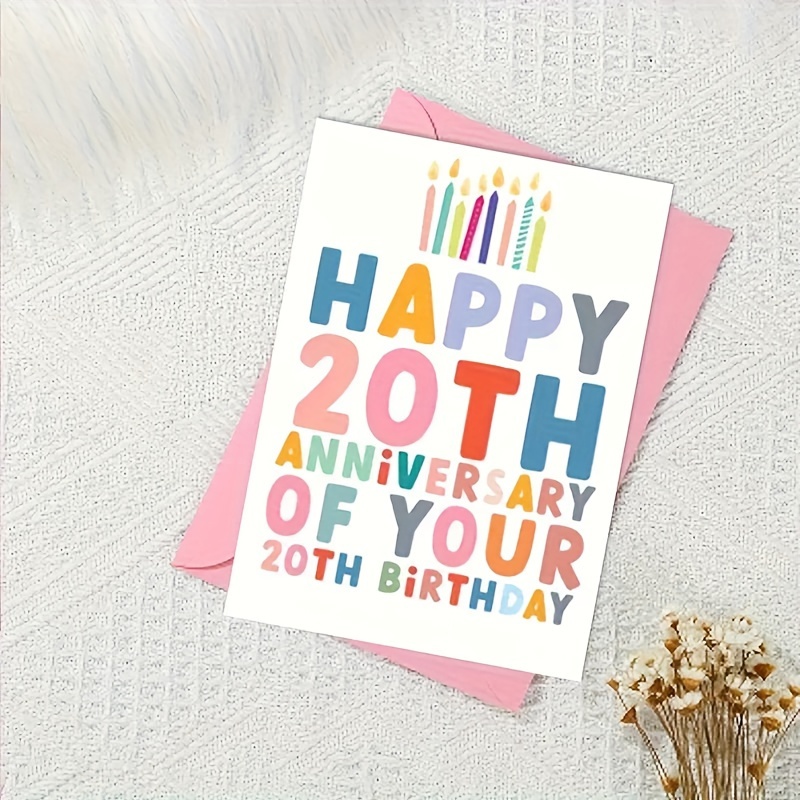 

1pc, Funny 40th Birthday Cards - Funny And Humorous Birthday Cards For Anyone, Necessities