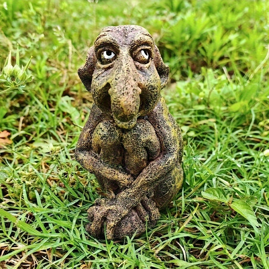 不気味なガーゴイル樹脂製置物 の装飾に最適な不気味な 像 家庭や