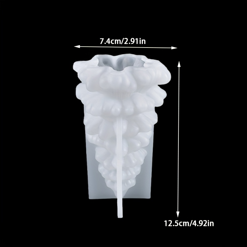 E-shop 3D Kerzenformen, Gipsformen, Epoxidharz Gießen, Tonformen, Kristall Epoxidharzformen, Harz Silikonformen zum Herstellen, und Weihnachtsgeschenke