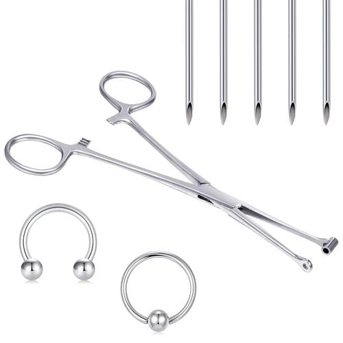 septum forceps bucket end tragus septum clamp pliers 316l stainless steel tragus ear piercing forceps piercing clamps body piercing tools