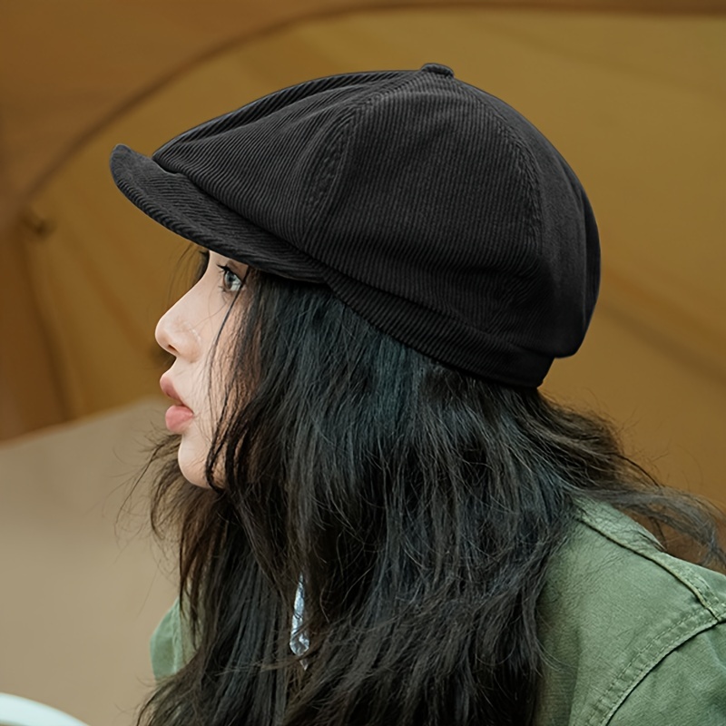 [New Era]★8W CORDUROY BERET Wholesale Spring Fall Autumn Winter New Beret Men's British