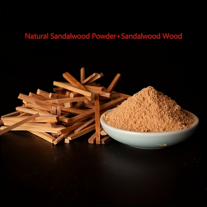 

Sandalwood Incense Set - 100g Powder & 50g Wood For Air , Meditation, , , And Home Decor, Best For Christmas