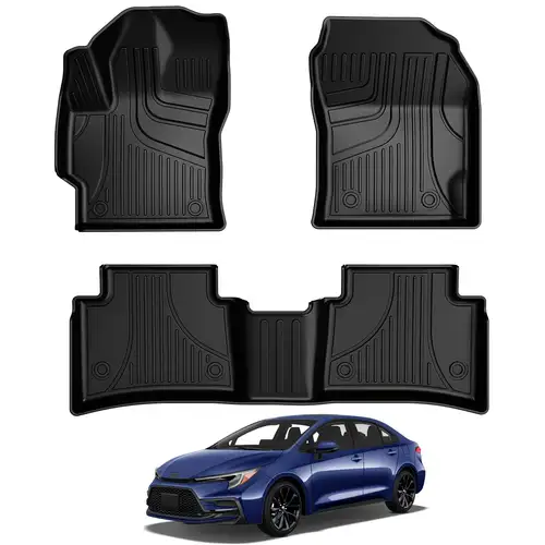 Perfect Fit XPE Floor Mats For Toyota Corolla 2007-2013 - Foto 8