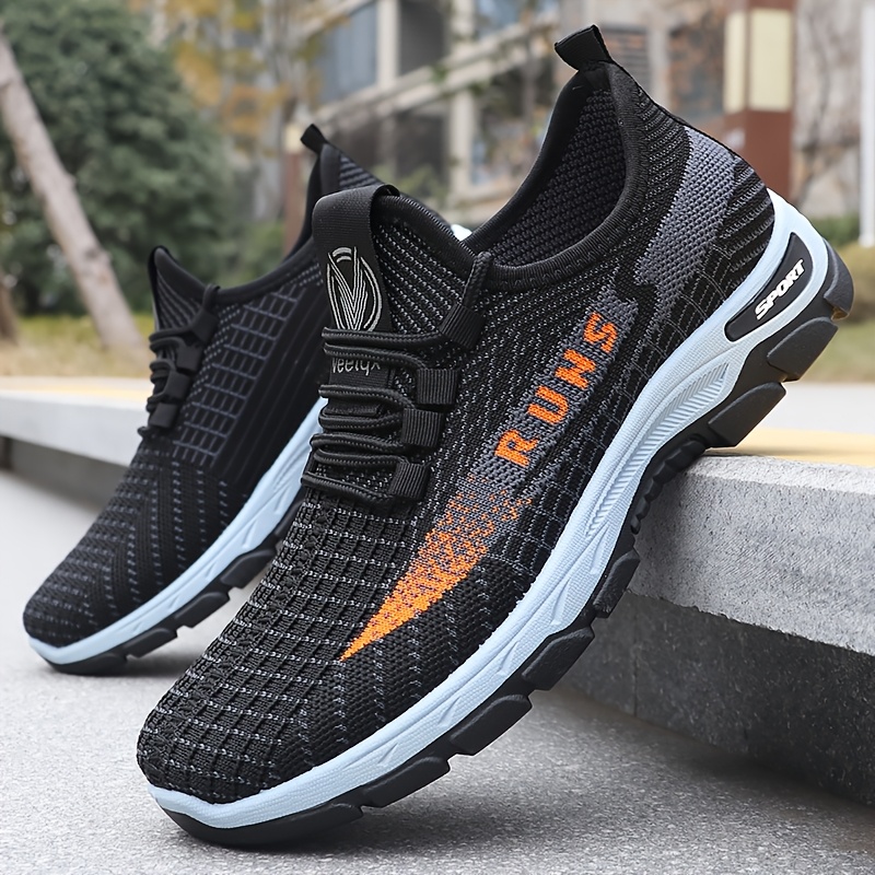 Image of Men's Breathable Lace-up Loafers With Non-slip Sole & Sole Suitable For All- Outdoor Sports,, Driving - Round Toe Casual Shoes, Cushioning Sole, /pu Sole, /pu Sole For Daily Wear (striped/solid)