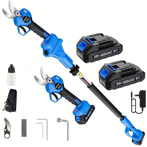 powerful pole pruning shears lightweight and powerful 2 in 1 20v cordless pole pruning shears 2 2 0ah li extends 4ft for tree pruning in perfect valentines day gift for diy enthusiasts and