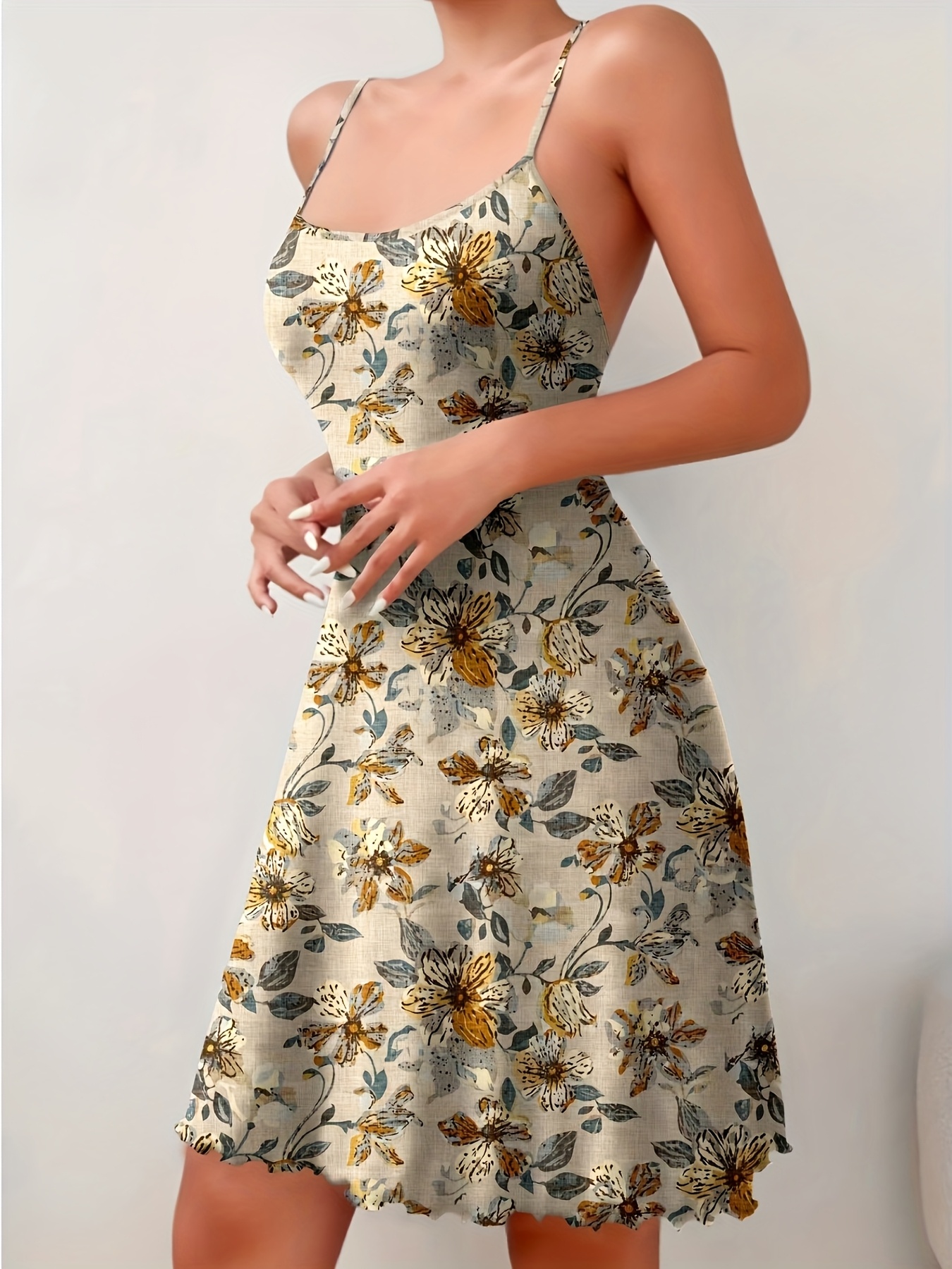 womens dress nightdress home clothes elegant casual