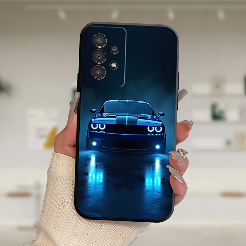 TEMU Чохол для телефону - М'який чохол з принтом, підходить для Samsung Galaxy S25 Edge S24 S23 S21 FE S22 A56 A55 A54 A53 A52S A52 A36 A35 A34 A33