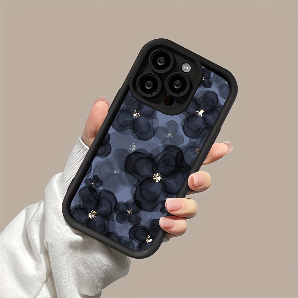 TEMU Flower Pattern Mobile Phone Case Suitable For Iphone16/ 16plus/ 16pro/ 16promax 15/ 15plus/ 15pro/ 15promax 14/ 14plus/ 14pro/ 14promax 13/