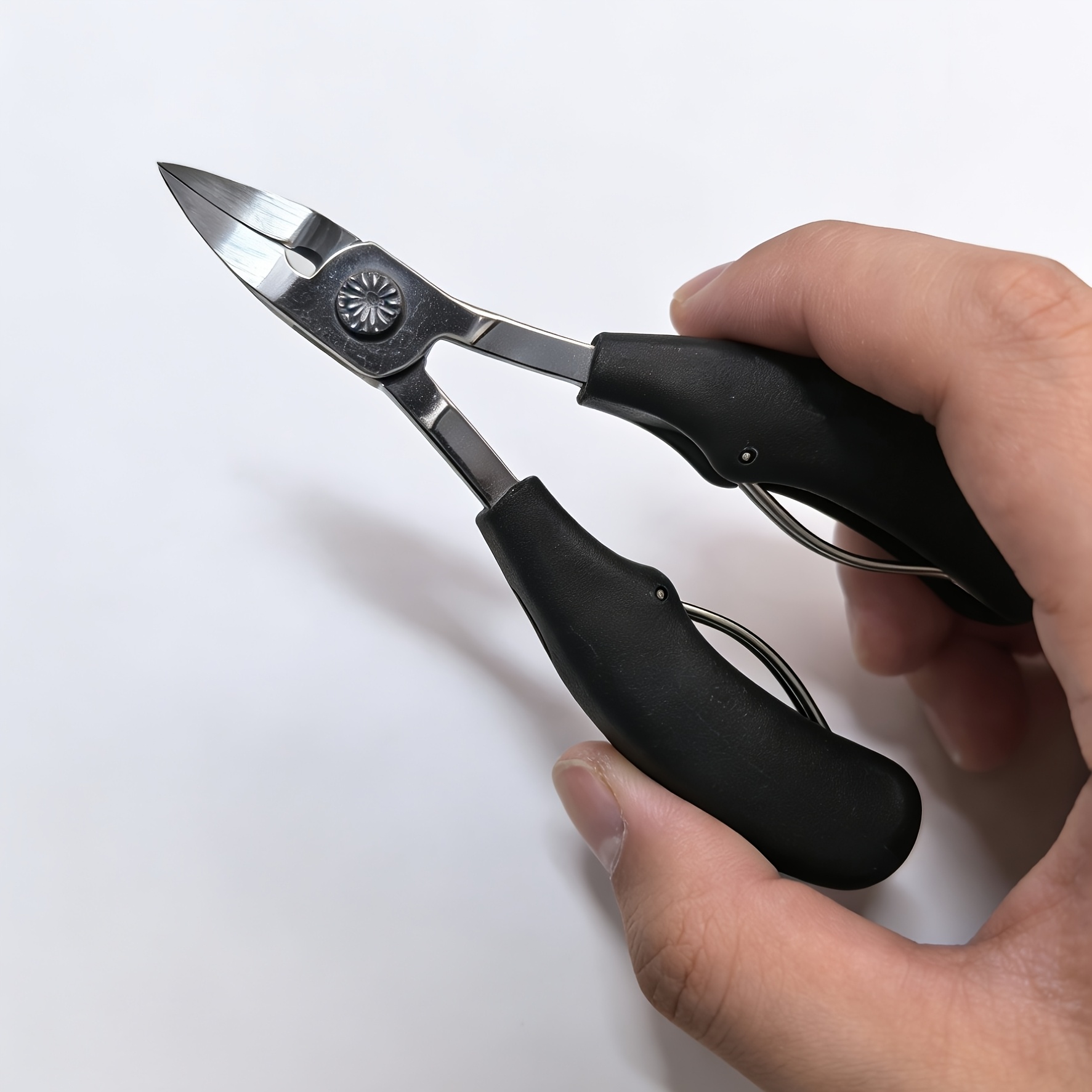 Professional Toenail Clippers - Extra Sharp Pointed Nose For Thick Toenails And Ingrown Toenails - Manicure Pedicure Tool
