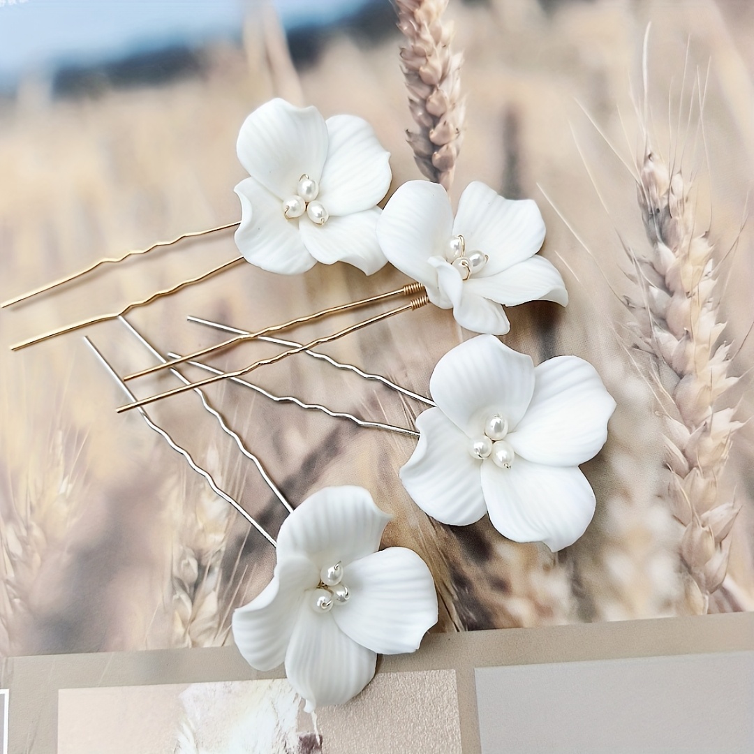 pearl hair accessories sold on Temu United States display picture 1